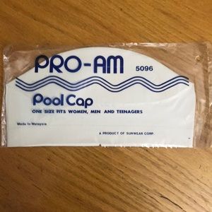 Pro- Am rubber pool /swim cap